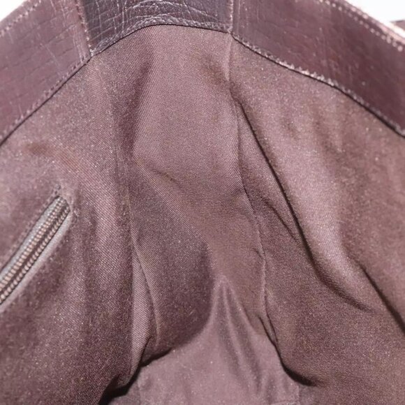 GUCCI GG Supreme Tote Bag PVC Beige Auth - Picture 14 of 16